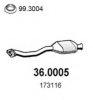 ASSO 36.0005 Catalytic Converter